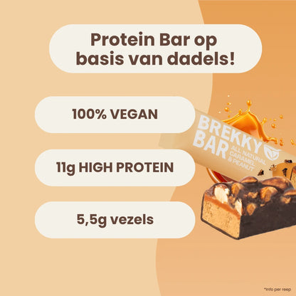 Brekky Bar - Caramel Peanut Protein Bar