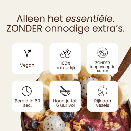 4 voor 3 Smoothie Bowl keuzepakket - BLACKWEEK Deal