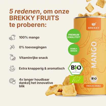 2 + 1 Gratis Gevriesdroogd Fruit | Birthday DEAL