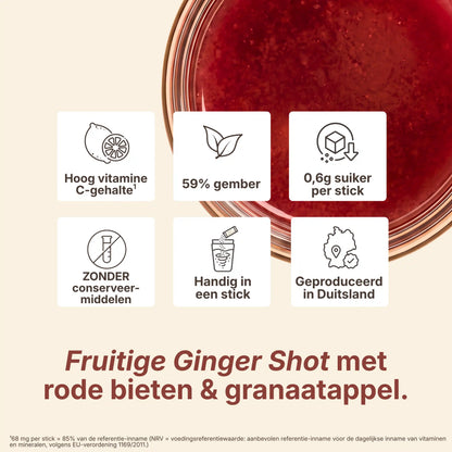 Berry Ginger Shot Benefits