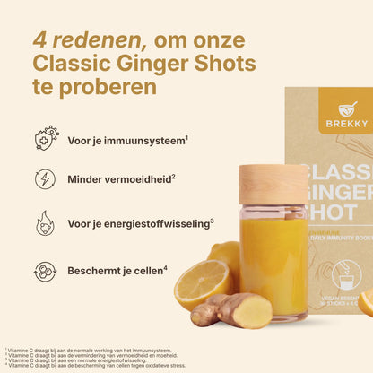 Classic Ginger Shot USPs