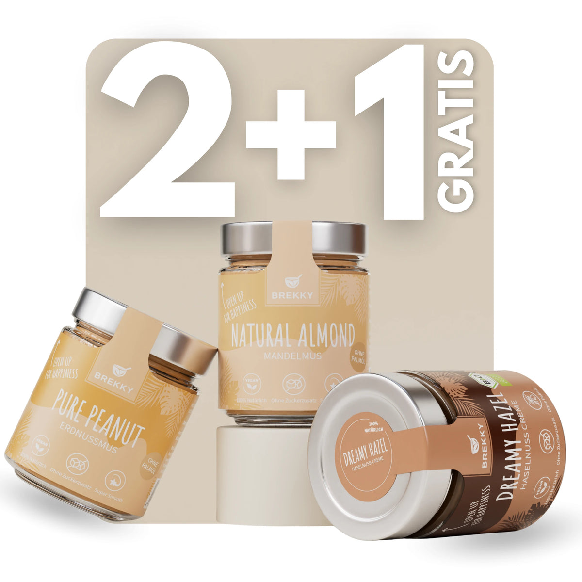 2+1 gratis spreads