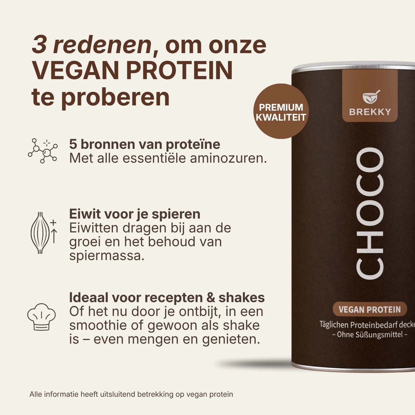Vegan Proteïne Keuzeset | 2+1 GRATIS Birthday Deal