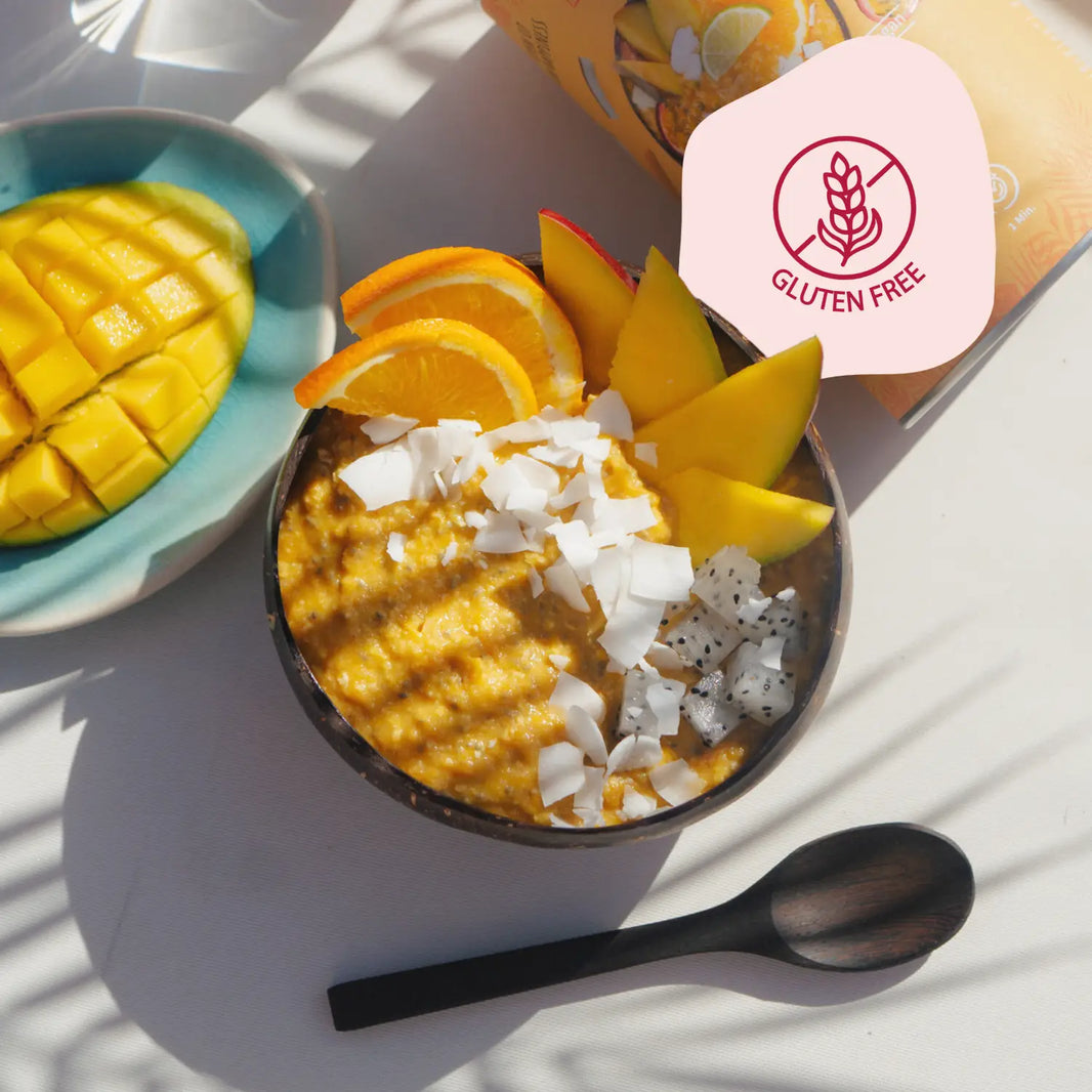 BREKKY Passionfruit Mix (Glutenvrij) bereid