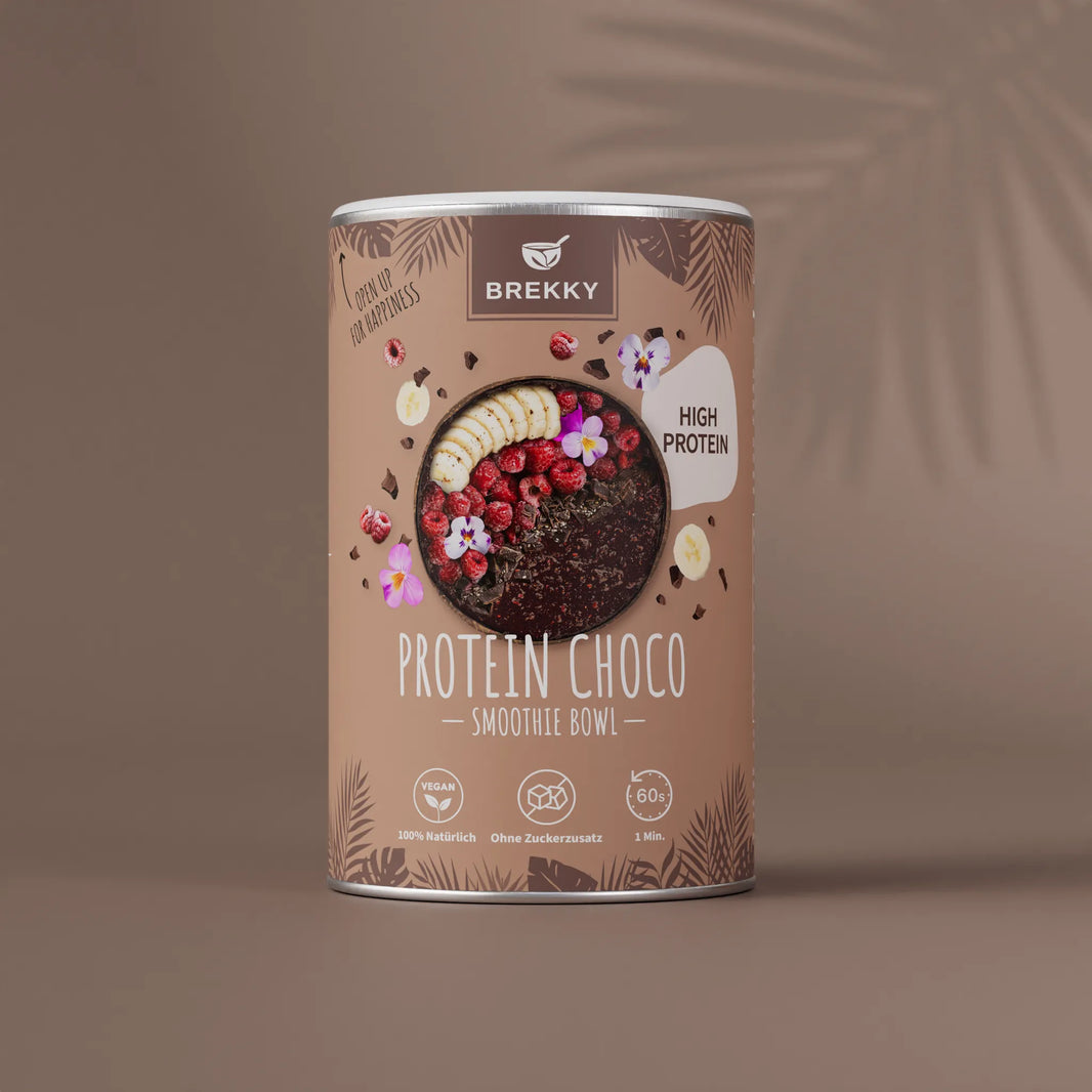 BREKKY Protein Choco Framboos Smoothie Bowl