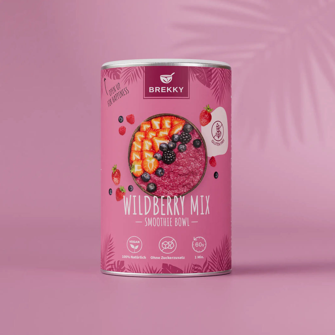 BREKKY Wildberry Mix (Glutenvrij) Smoothie Bowl