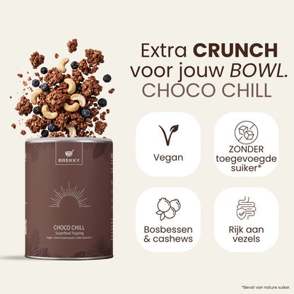 BREKKY Choco Chill Topping extra crunchy