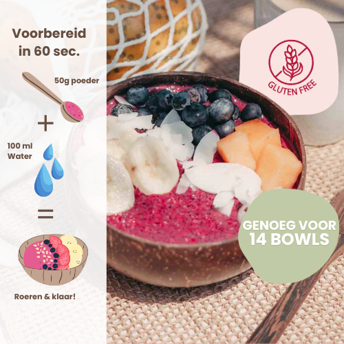 Glutenvrij Smoothie Bowls Lente Proefpakket