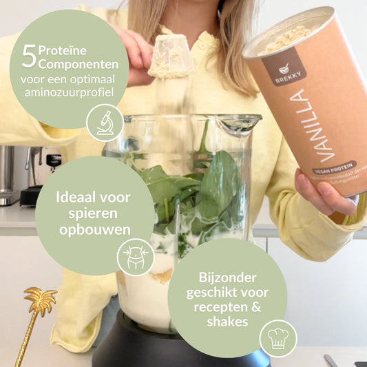 Veganistisch Premium Proteïnepoeder - Blackweek Proefpakket met GRATIS Glazen