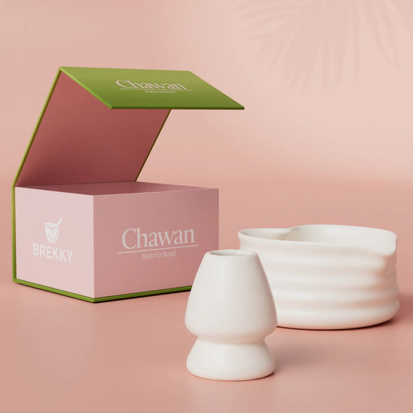 Matcha Hart-Chawan + Klopper Houder | Love Edition