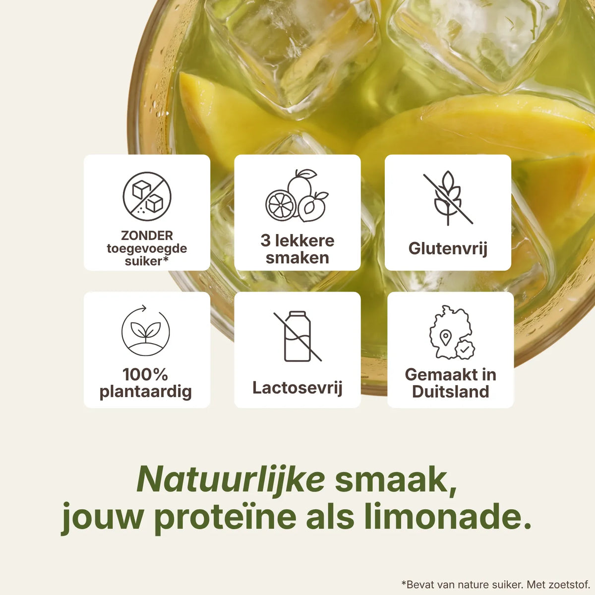 BREKKY Matcha Mango - Vegan Clear Protein USPs