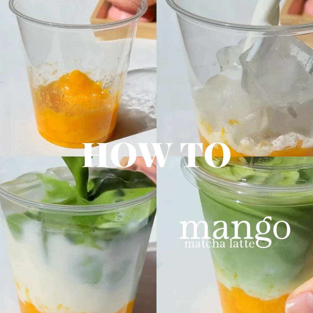 BREKKY Mango Matcha Latte