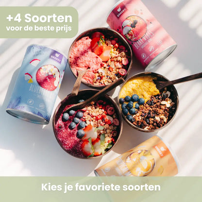 Keuzeset van 4 Smoothie Bowls