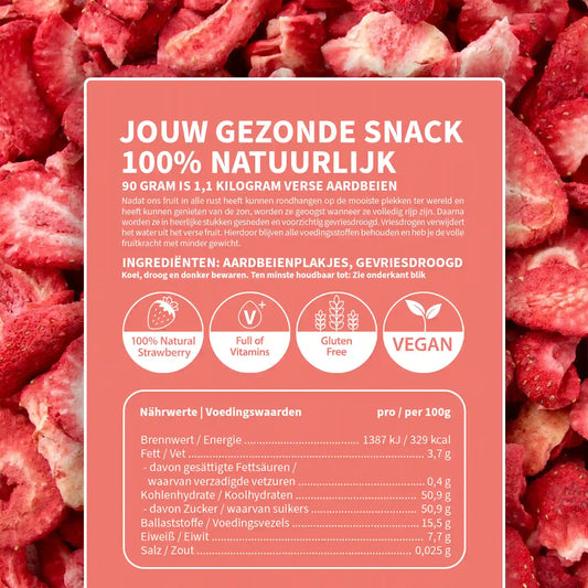 Gevriesdroogde Aardbei