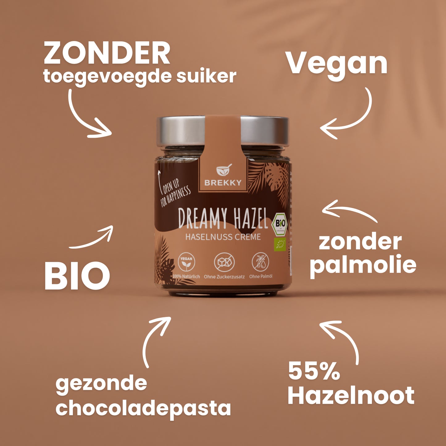 Dreamy Hazel BIO Hazelnootpasta