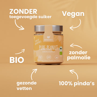 Pure Peanut BIO Pindakaas