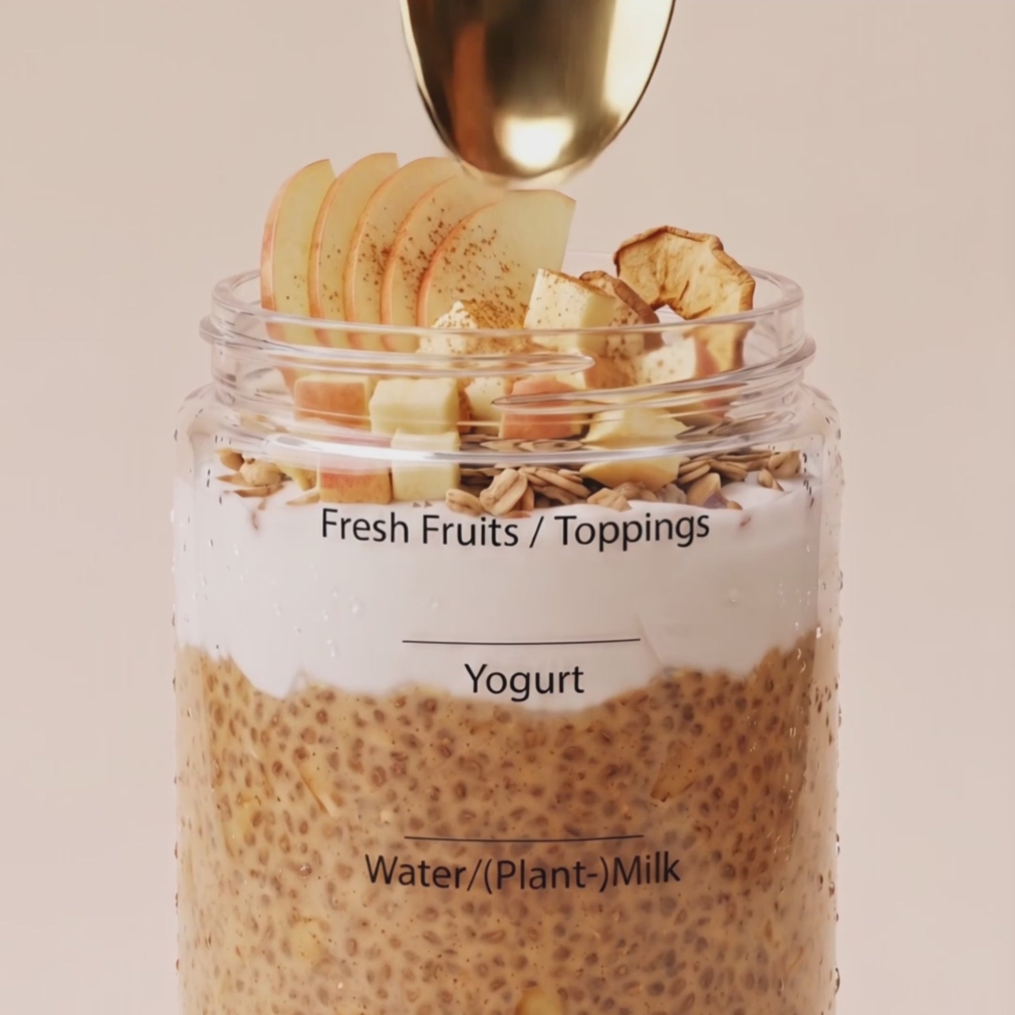 Apple Cinnamon Chia Pudding