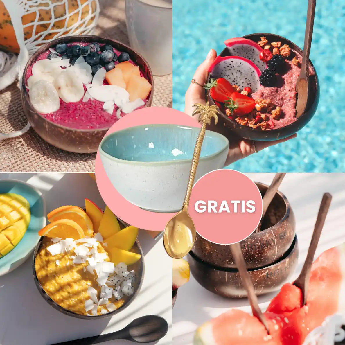 Proefpakket I Set van 4 Smoothie Bowls