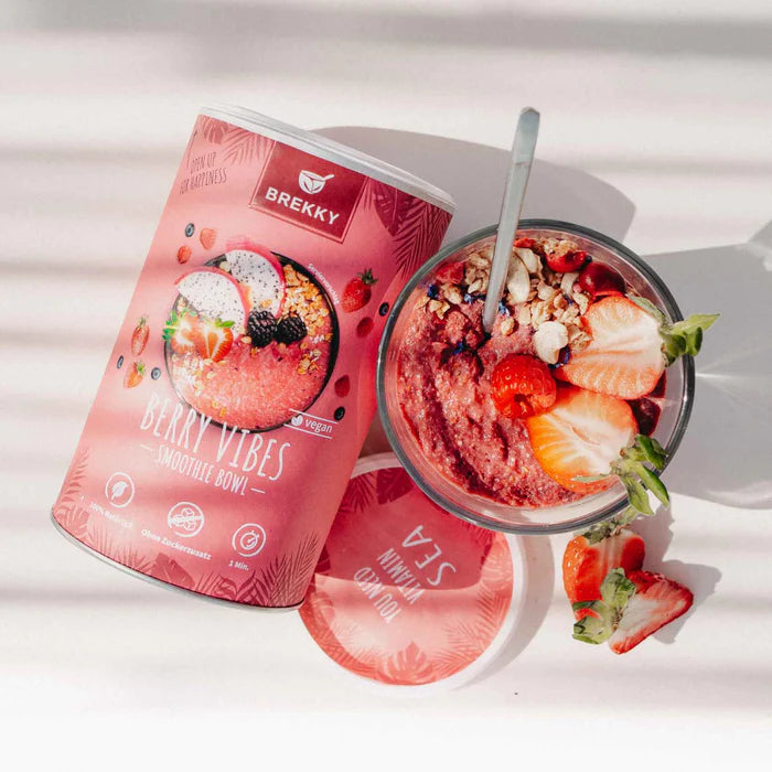 BREKKY Berry Vibes Smoothie Bowl aangericht